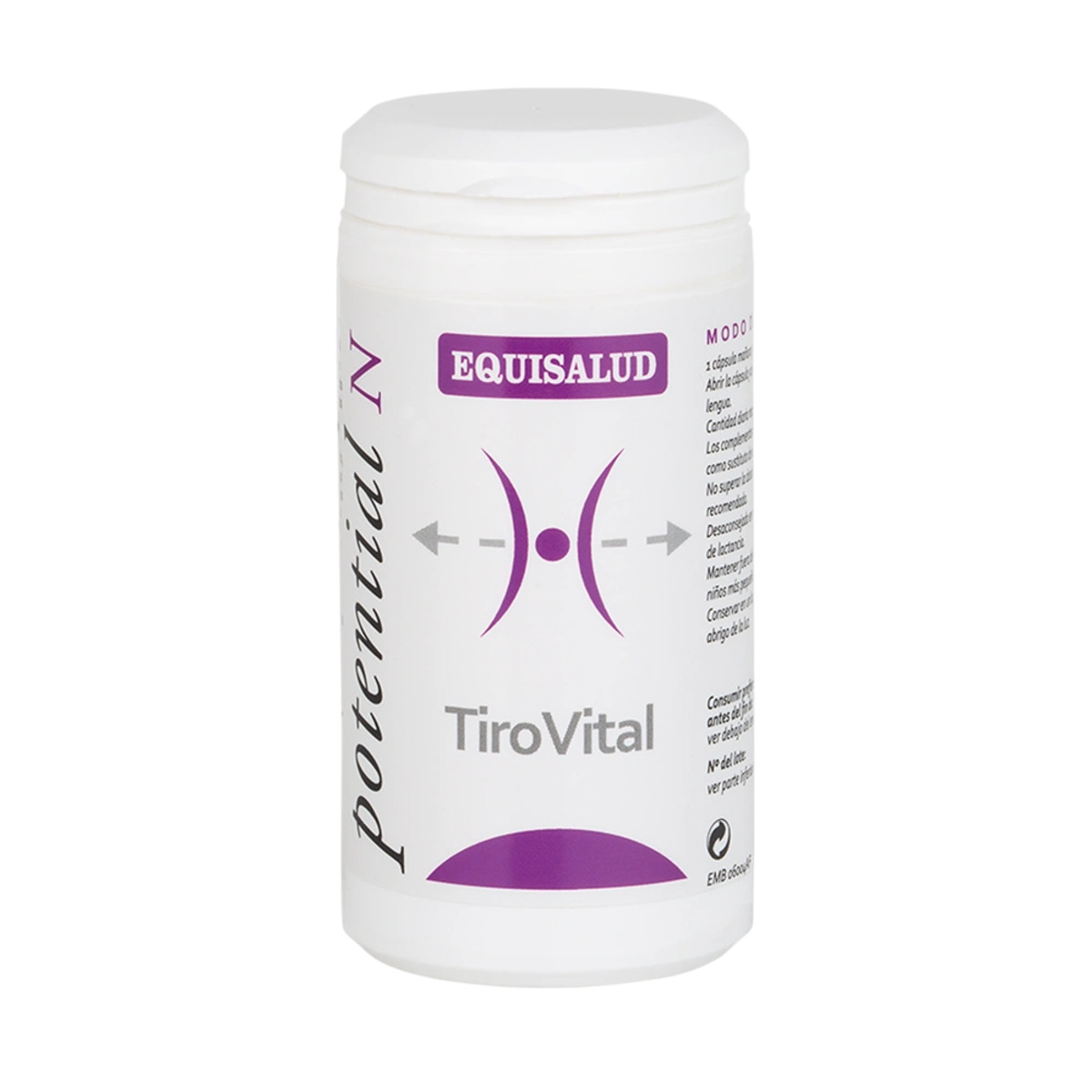 Equisalud TiroVital 60 cápsulas