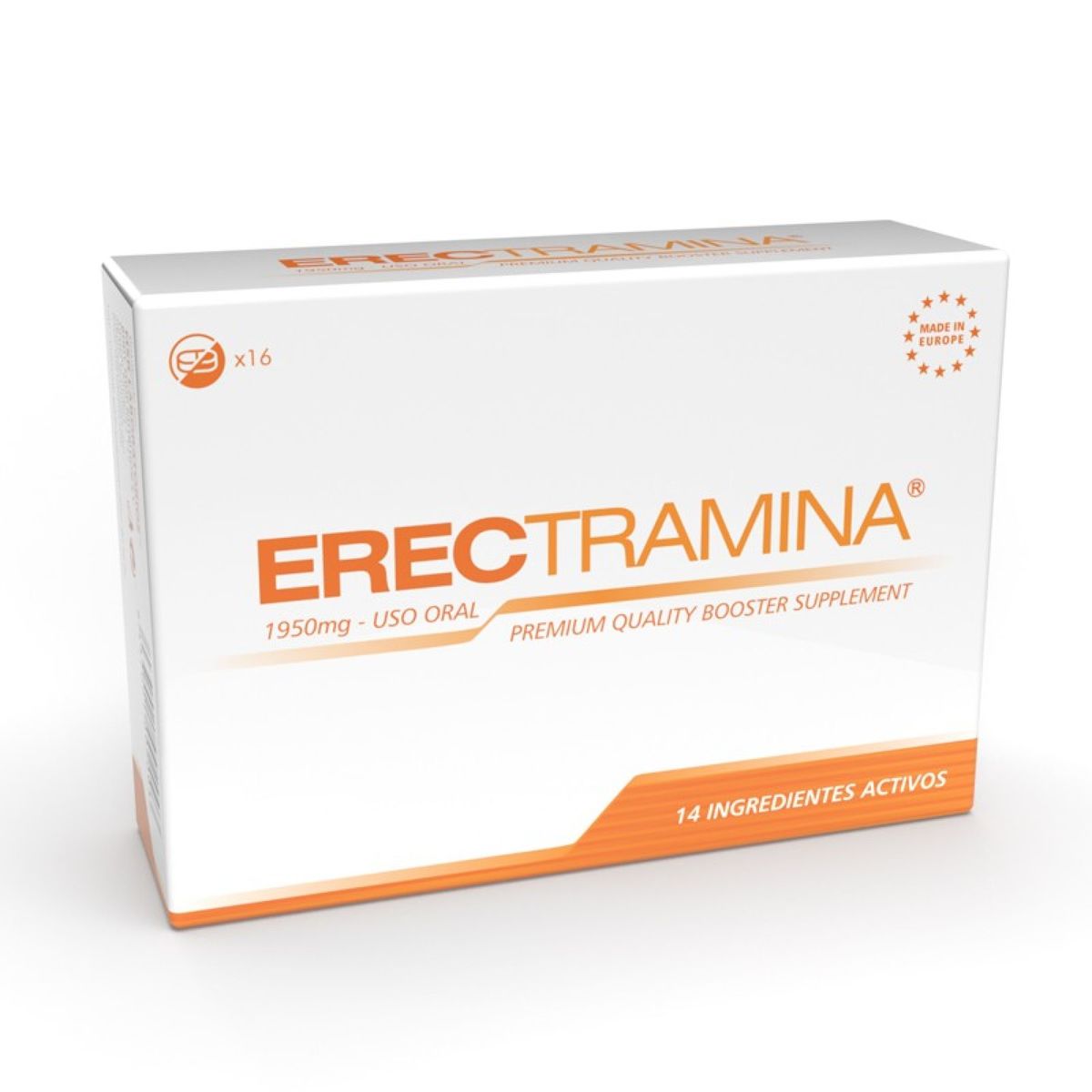 Erectramina 16 comprimidos 1950mg MSR laboratorios