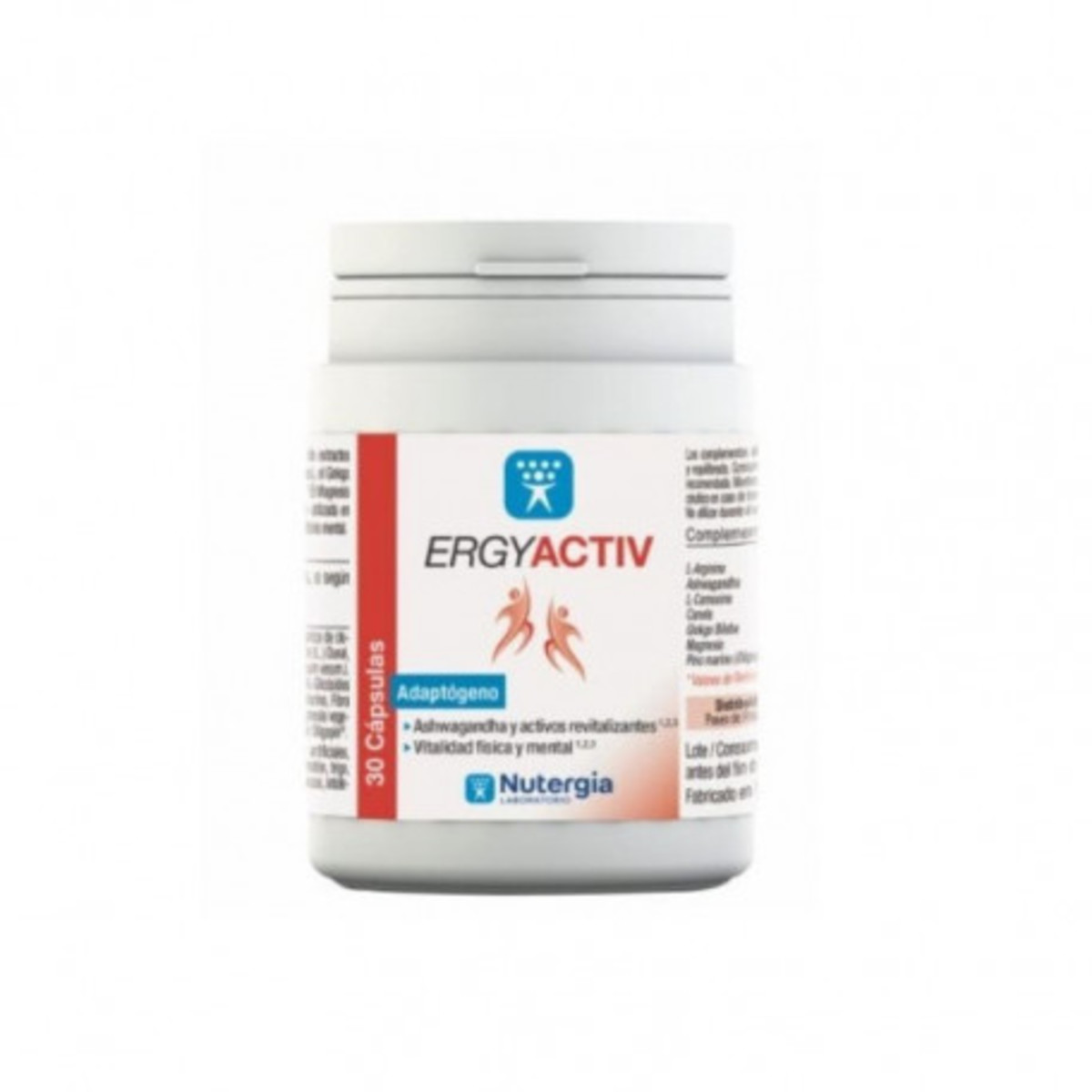 Ergyactiv 30 Cápsulas Nutergia