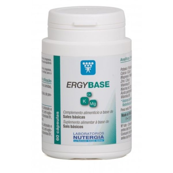 Ergybase Grundsalze 60 Kapseln Nutergia