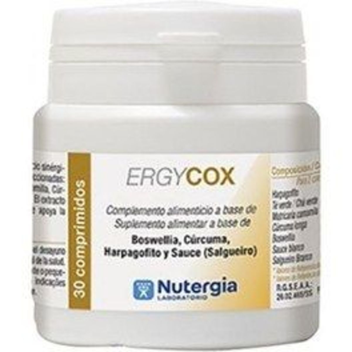 Ergycox 30 Comprimidos Nutergia