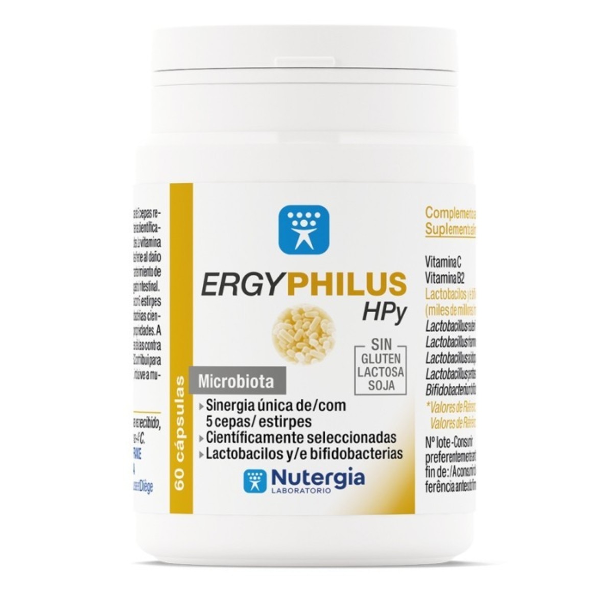 Ergyphilus HPy Nutergia 60 Cápsulas