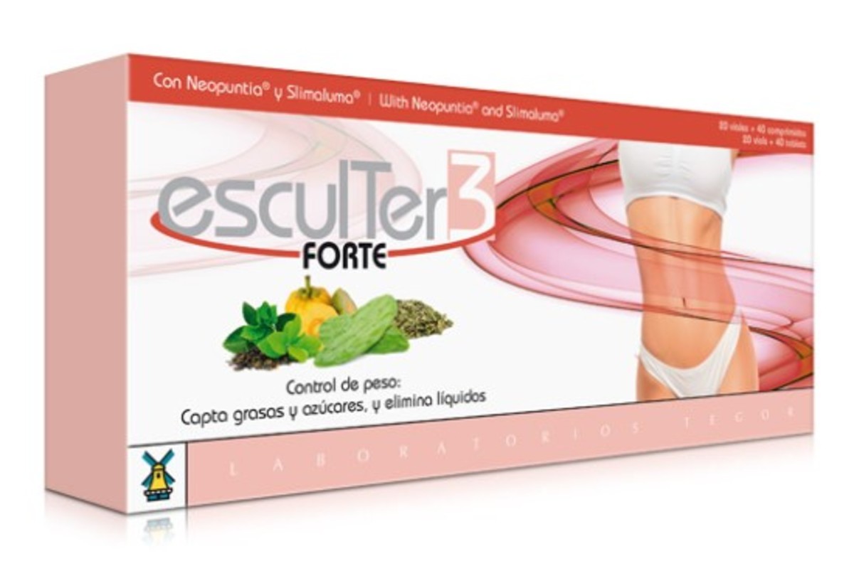 Esculter Forte 3 20 viales + 40 comprimidos de Tegor