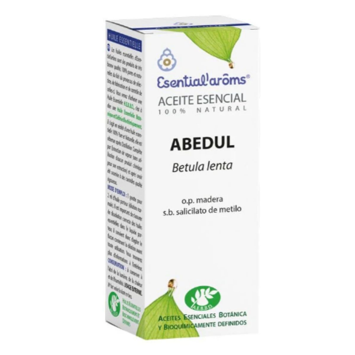 Esencia Abedul Esential Aroms – 10ml