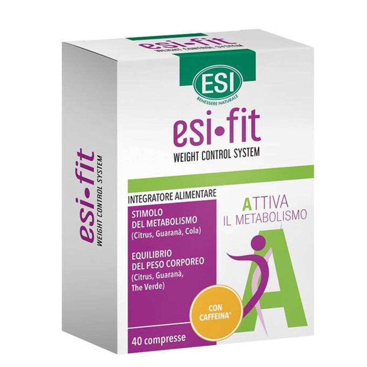 Esi Fit Activa Con Cafeína (40 Comp)Trepatdiet