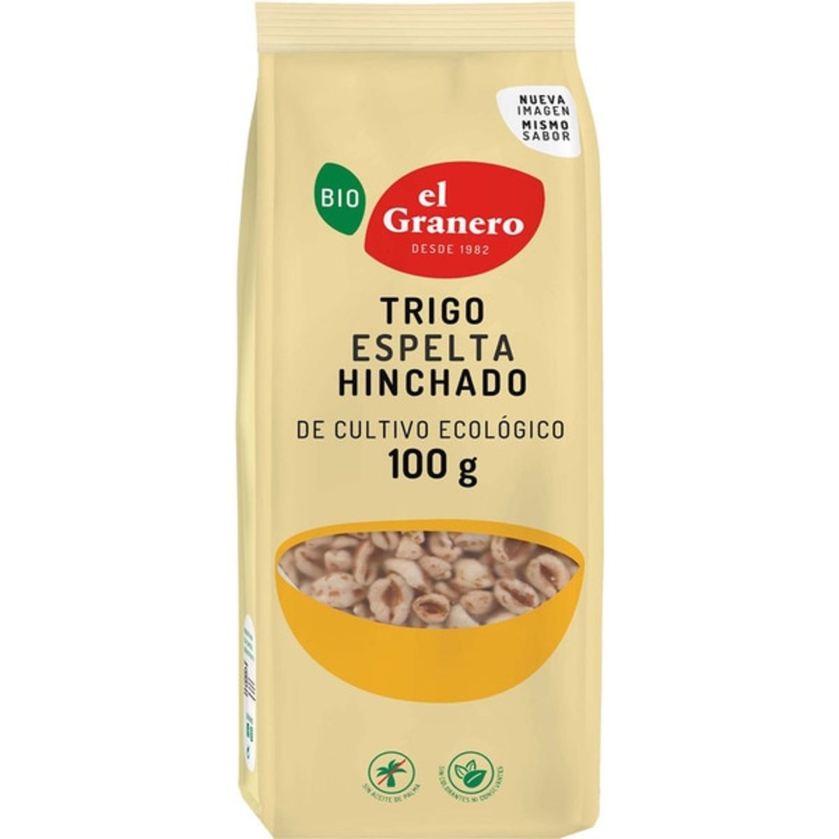 Espelta Hinchada Bio El Granero Integral – 100g