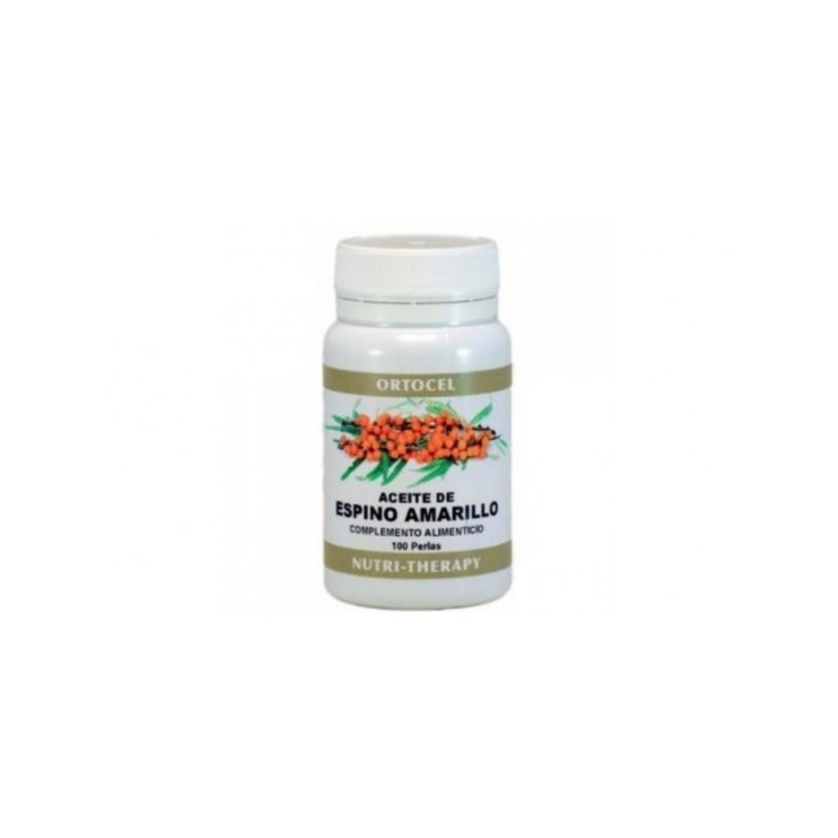Espino Amarillo 500 mg 100 Perlas Ortocel Nutri-therapy
