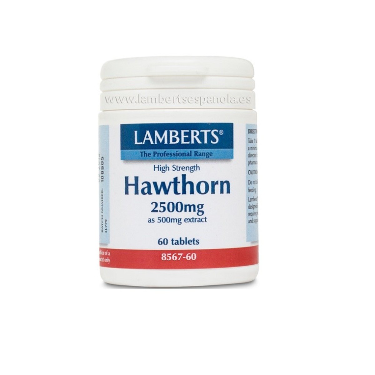 Espino Blanco 2500 Mg 60 Tabs Lamberts