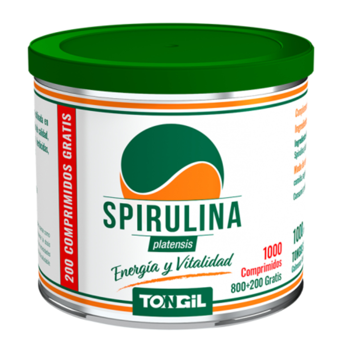 Espirulina 1000 comprimidos Tongil