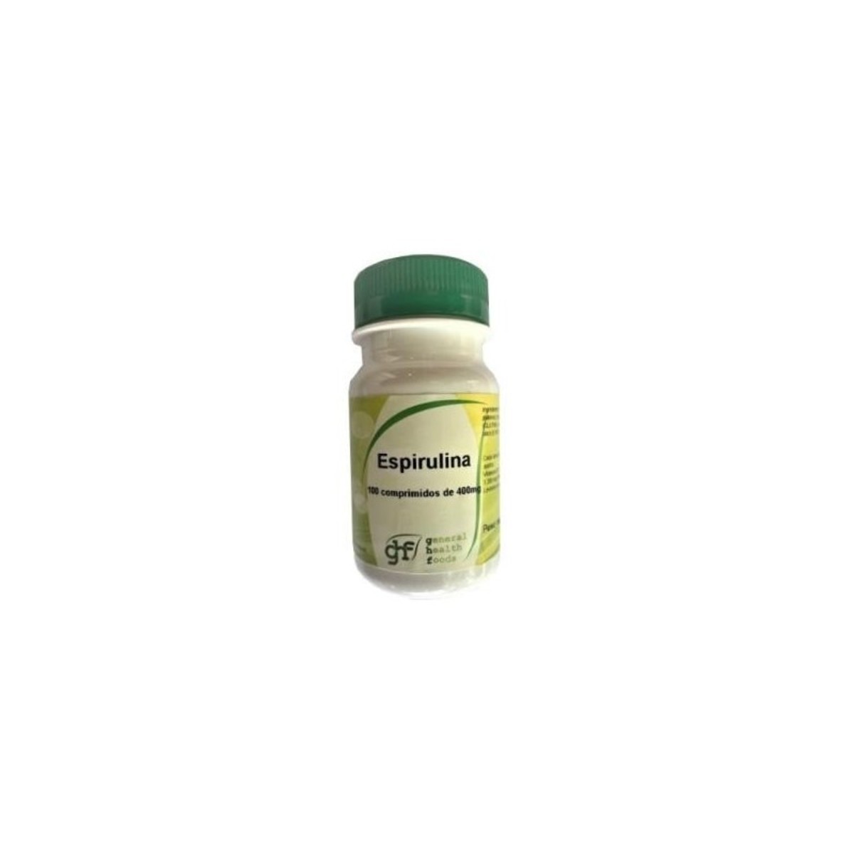 Espirulina 400 mg 100 Comprimidos GHF