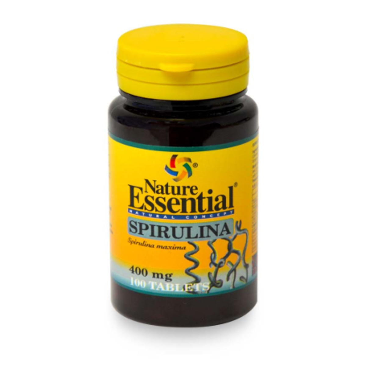 Espirulina 400 mg 100 Comprimidos Nature Essential
