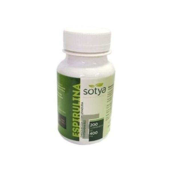 Σπιρουλίνα 400 mg 200 Σκέτες Sotya