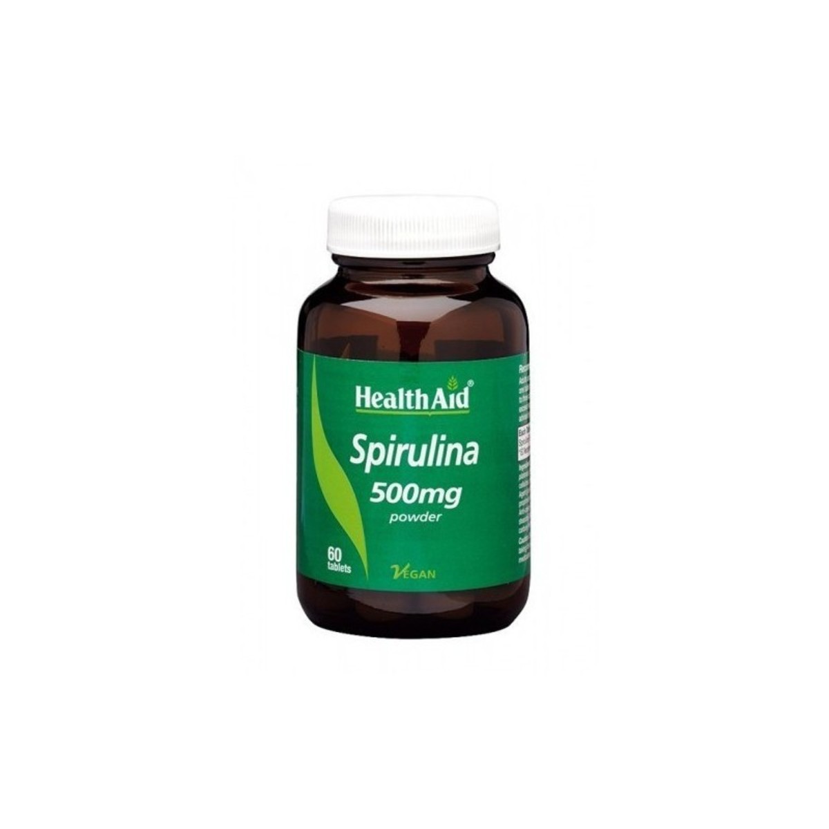 Espirulina 500 mg 60 Comprimidos Health Aid