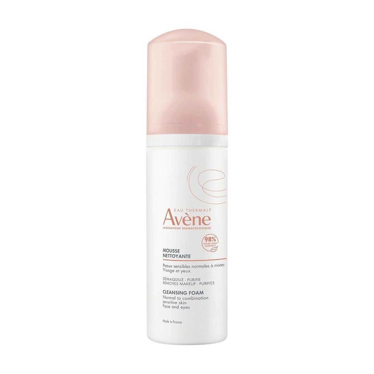 Espuma Limpiadora Desmaquillante Avene – 150ml