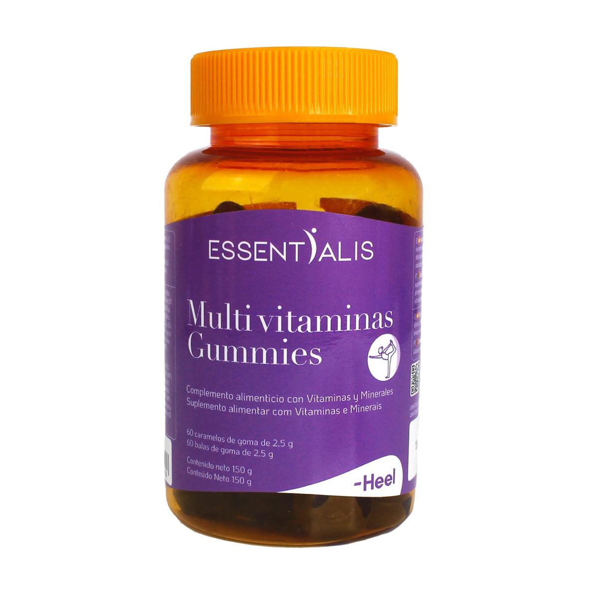 ESSENTIALIS MULTI VITAMINAS GUMMIES 60 CARAMELOS DE GOMA