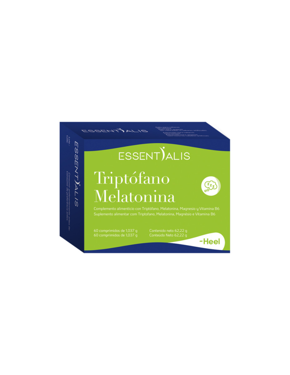 ESSENTIALIS TRIPTÓFANO MELATONINA 60 COMPRIMIDOS
