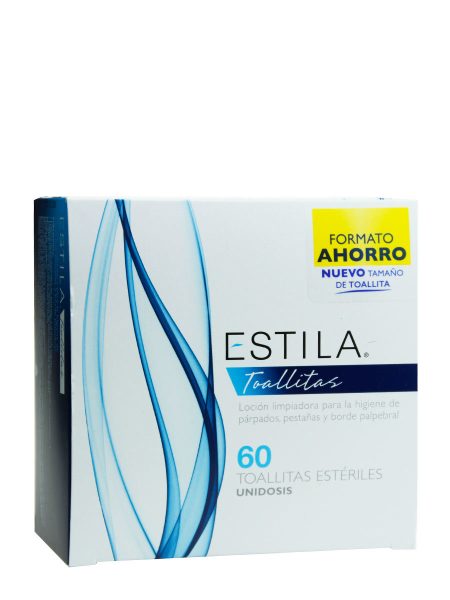 Estila® toallitas oculares estériles 60 unidades
