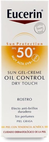 Eucerin Sun Protection 50+ Gel Creme Gesicht Oil – 50ml