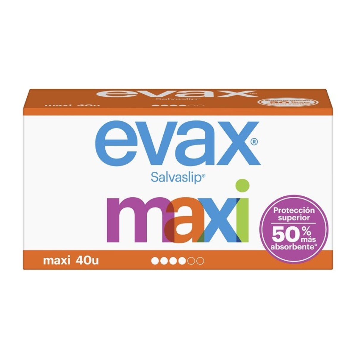 Evax Salvaslip Maxi 40 Unidades