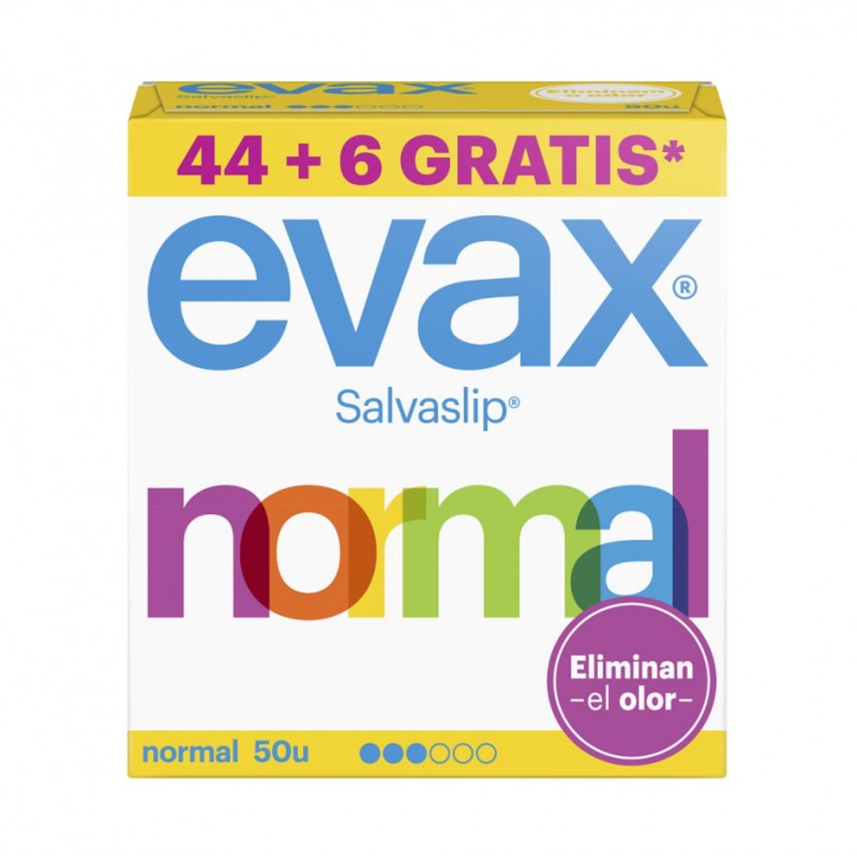 Evax Salvaslip Normal 44 + 6 Unidades