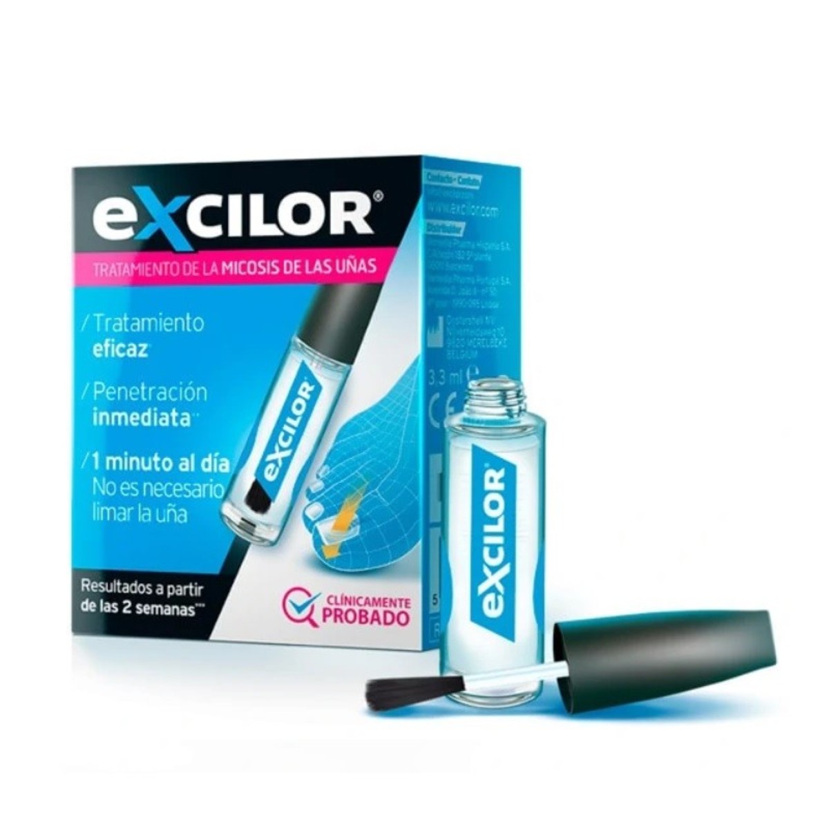 Excilor Esmalte Uñas Tratamiento Micosis 3. – 3ml