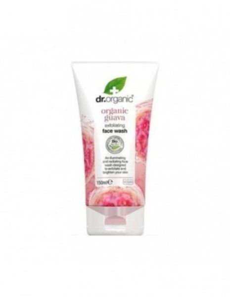 Guava-Gesichtsreinigungs-Exfoliant dr Organic – 150ml