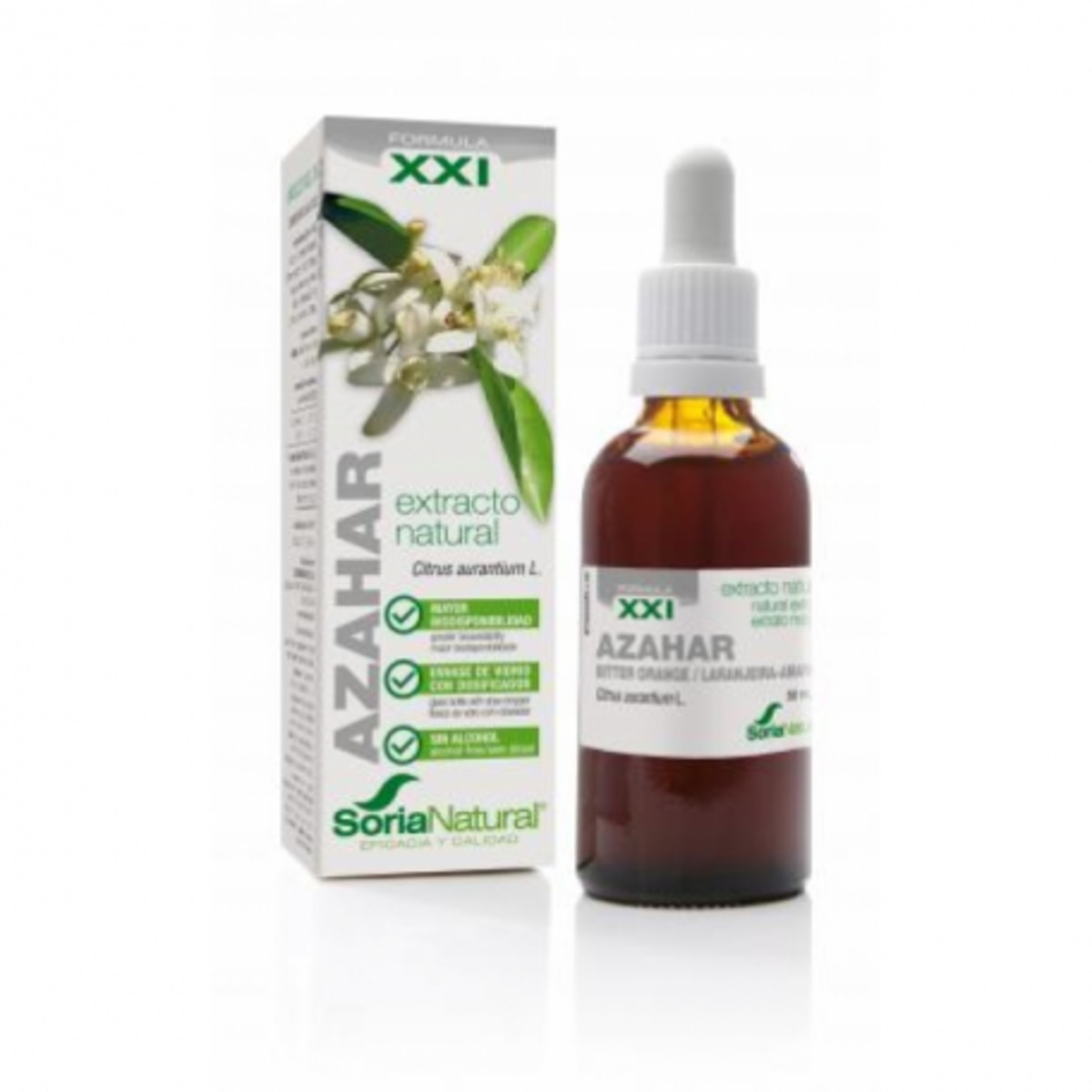 Extracto Azahar Tintura Siglo XXI Soria Natural – 50ml