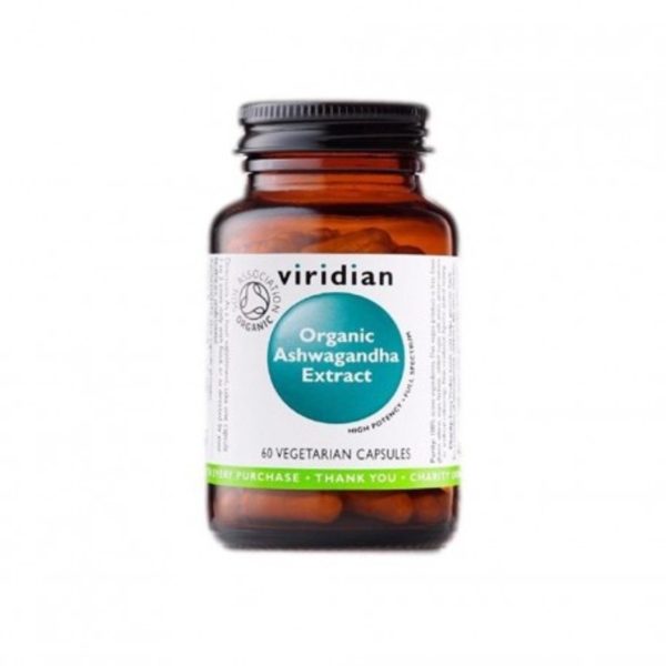 Extrait d'Ashwagandha 60 Capsules Bio Viridian