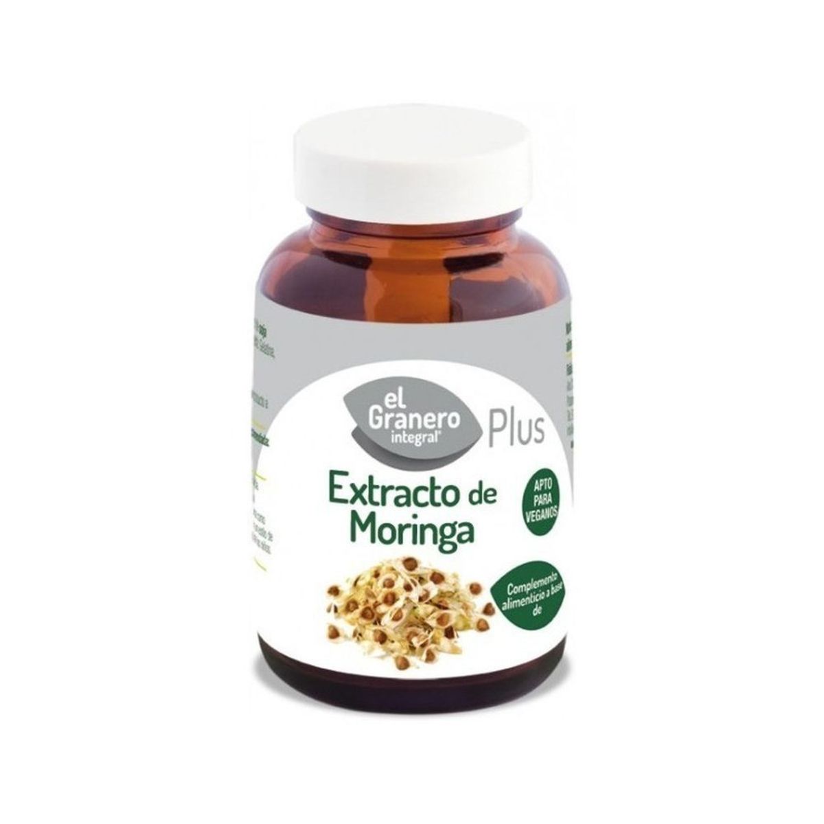 Extracto de Moringa 410 mg 60 cápsulas El Granero