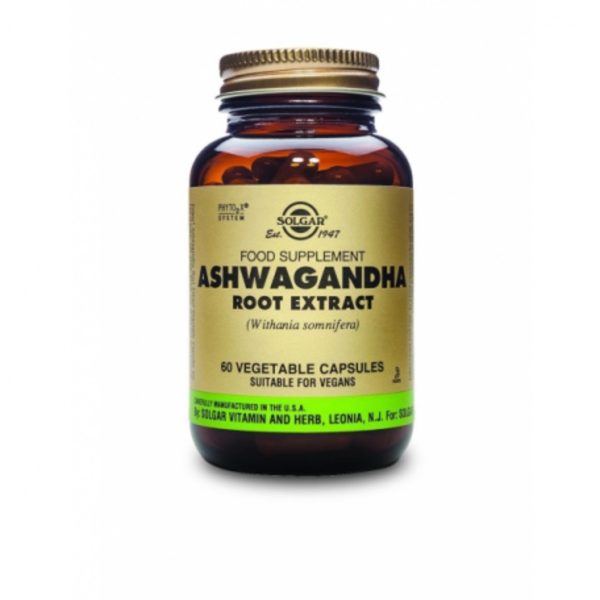 Extrait De Racine De Ashwagandha 60 Capsules Végétales Solgar – Solgar