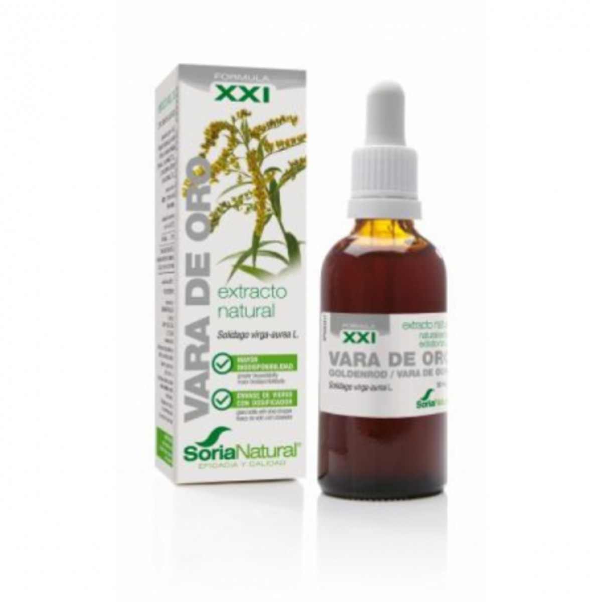 Extracto de Vara De Oro XXI Soria Natural – 50ml