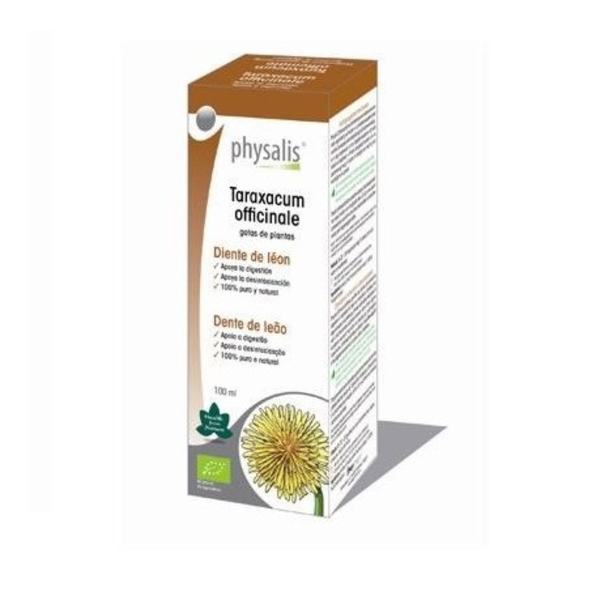 Extracto Diente de León (Taraxacum Officinale) Bio Physalis – 100ml