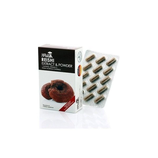 Estratto Puro 60 Capsule Hawlik Reishi (Ganoderma Lucidum)