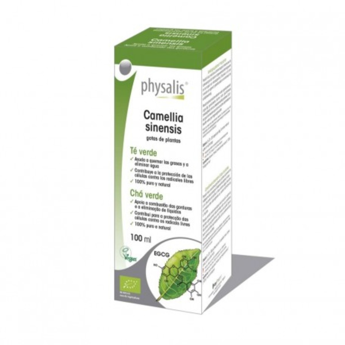 Extracto Té Verde (Camelia Sinensis) Bio Physalis – 100ml