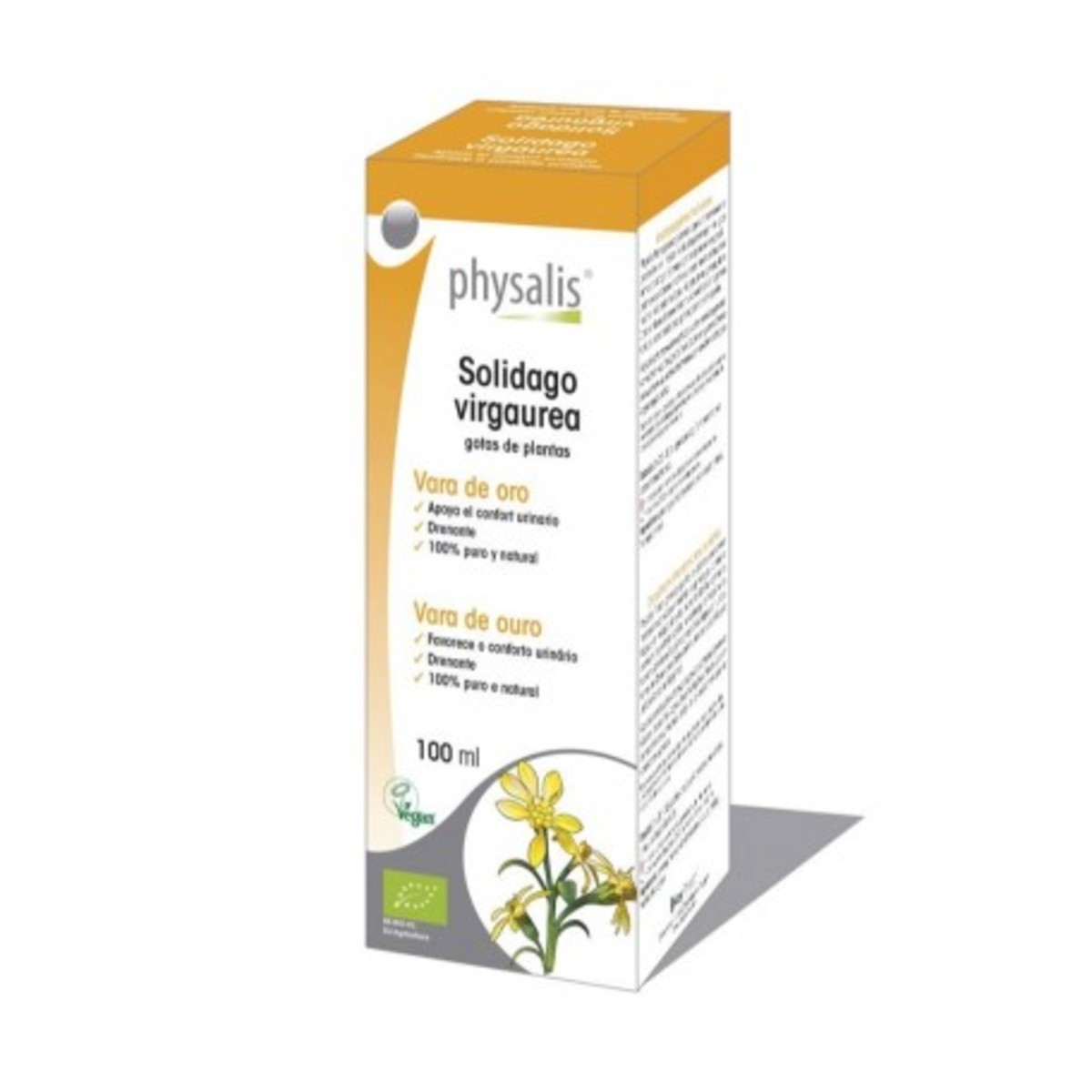 Extracto Vara De Oro (Solidago) Bio Physalis – 100ml