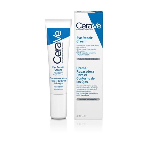 Crème réparatrice pour les yeux réduit les cernes et les poches – 14ml
