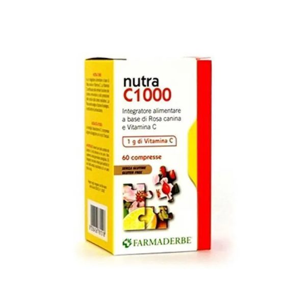 Farmaderbe Vitamine C 1000mg 60 comprimés