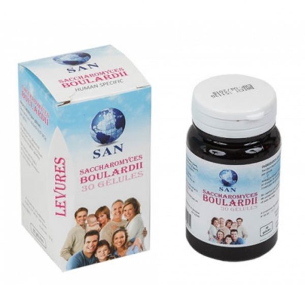 Ferment Saccharomyces Boulardi 30 Kapseln Probiotika San