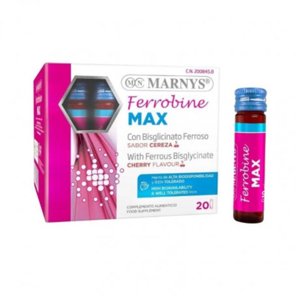 Ferrobine Max 20 Fioles Marnys