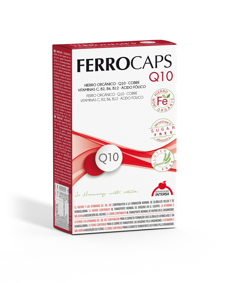 FerroCaps Q10 60 cápsulas – Intersa