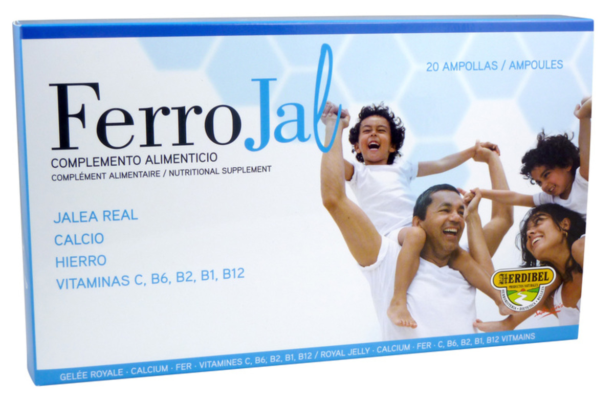 Ferrojal 20 ampollas x Herdibel – 10ml
