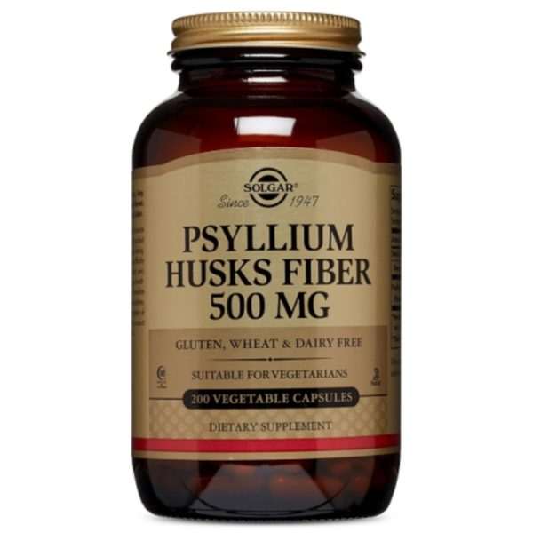 Fibre Coquille De Psyllium 200 Capsules Solgar