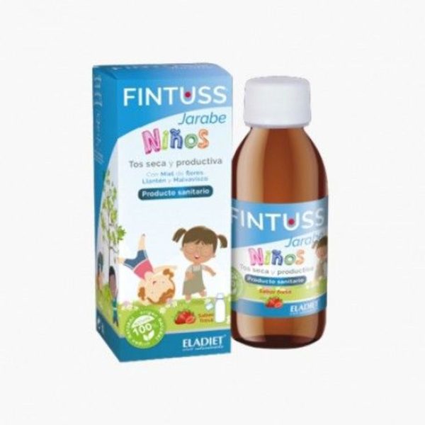 Fintuss Xaropes crianças sabor morango Pharmacius – 154g