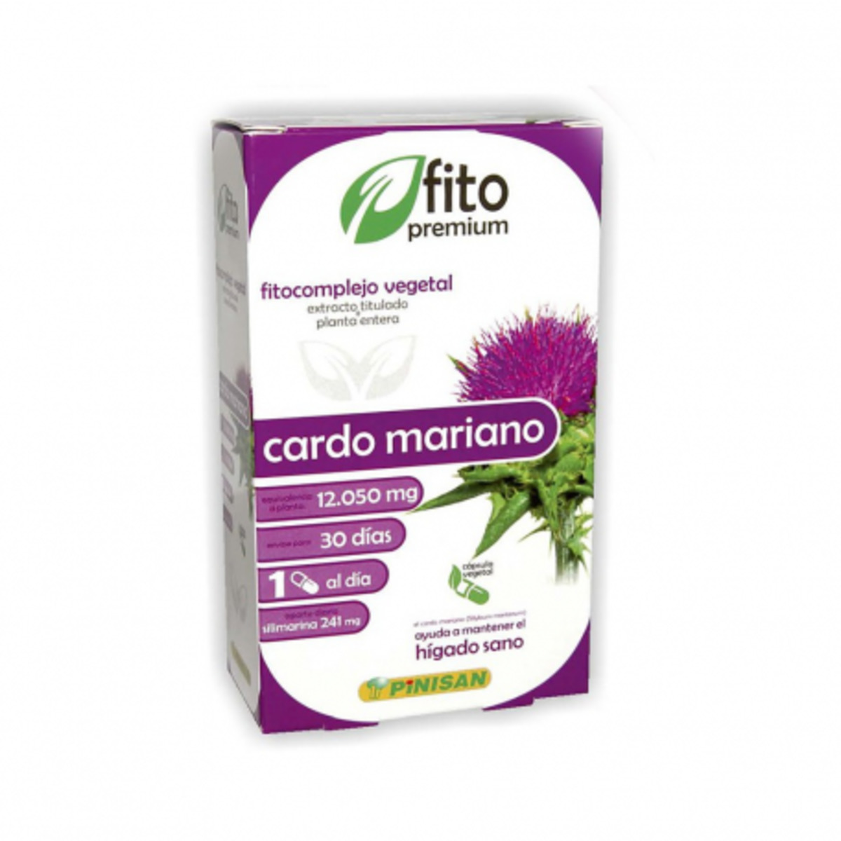 Fito Premium Cardo Mariano 30 Cápsulas Pinisan