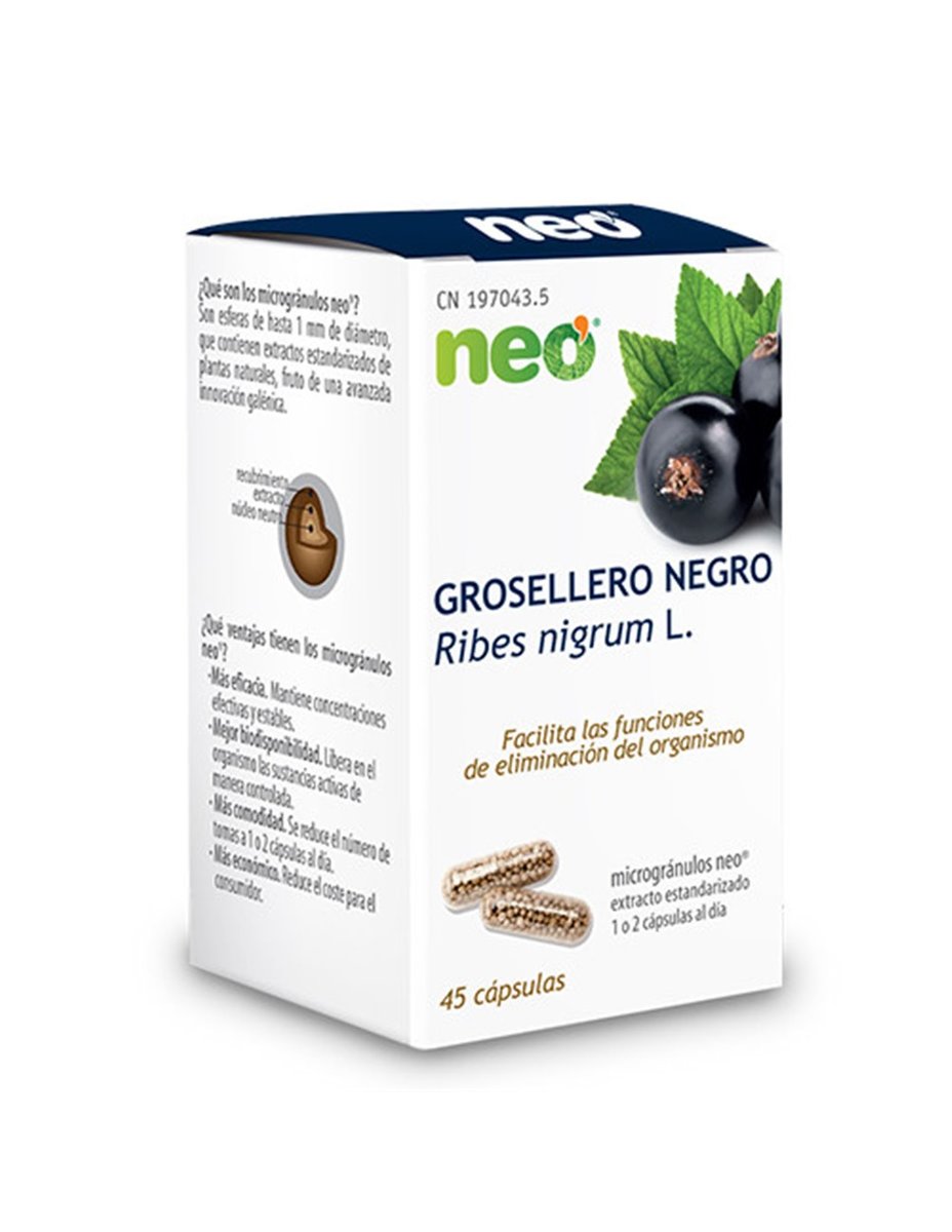 Fitogranulos Grosellero Negro 45 Cápsulas Neo