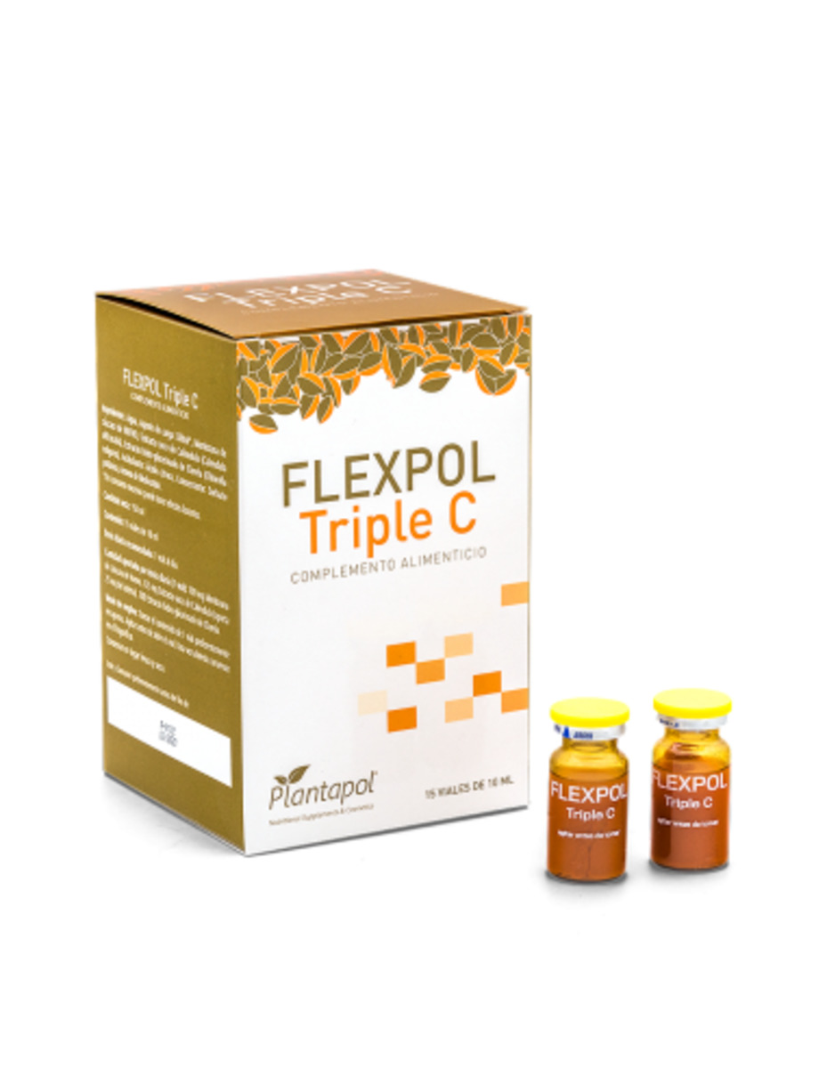 Flexpol Triple C 15 viales – Plantapol