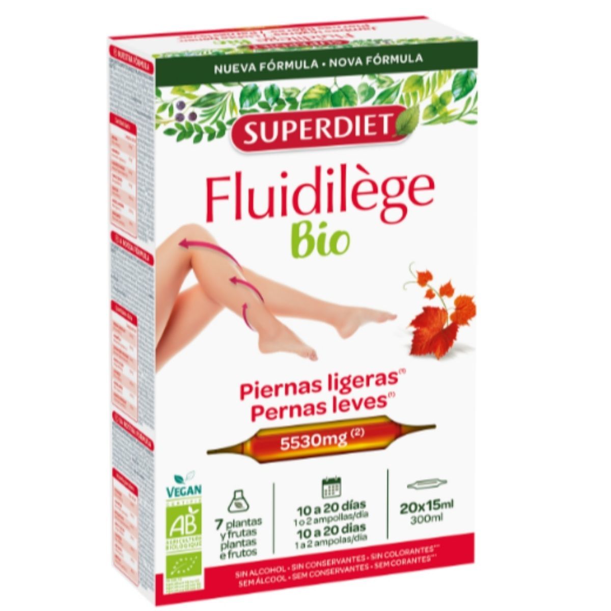 Fluidilege Bio 20 Ampollas Superdiet