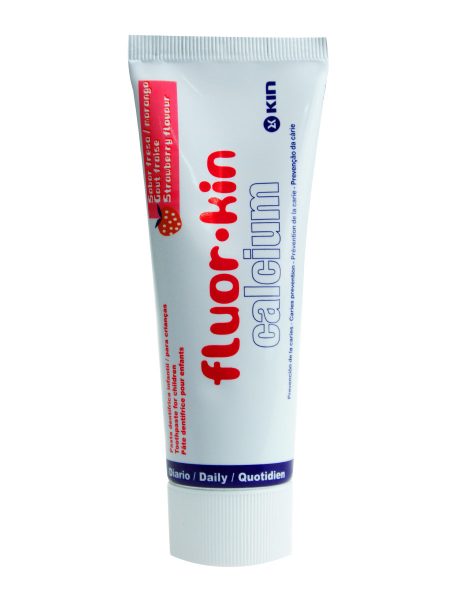 Fluor Kin Calcium Pâte Dentifrice 75 ml