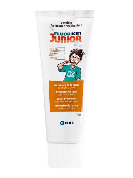Fluor Kin Junior Cola 75 ml Zahnpasta