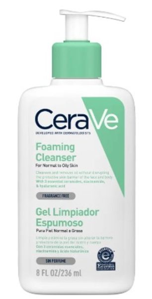 Detergente Schiumoso per Pelle Normale a Grassa – 236ml